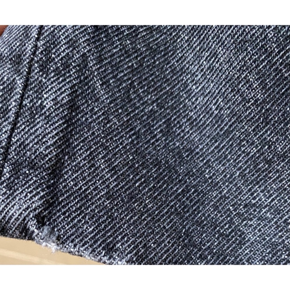 Zara CROP WIDE LEG FRONT SEAM Z1975 JEANS WITH A HIGH WAIST - Picture 4 of 10